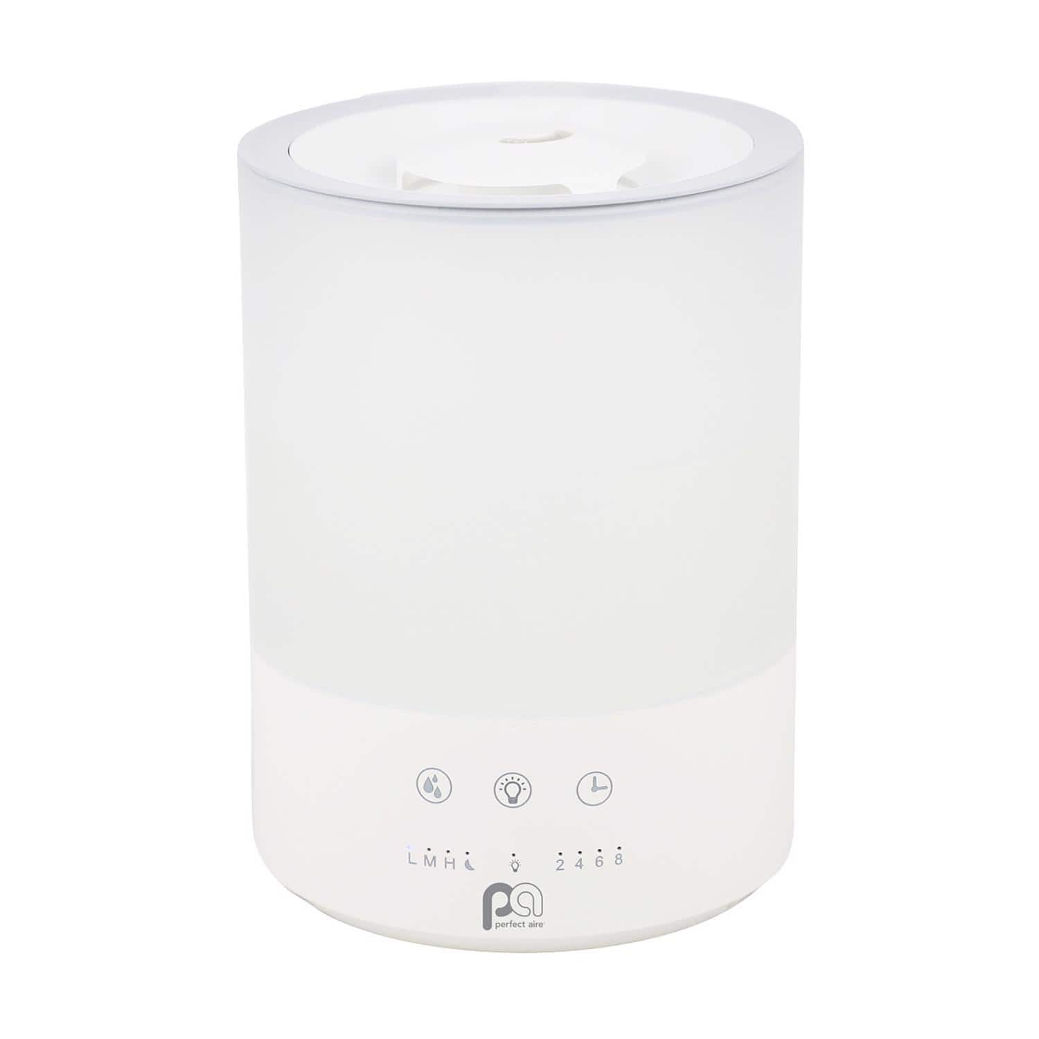 Perfect Aire - 1.05 gal 538 sq ft Electronic Ultrasonic Humidifier