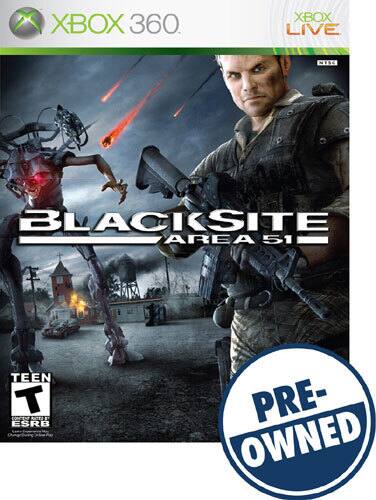 Blacksite: Area 51 Used Xbox 360 Games For Sale Retro Game