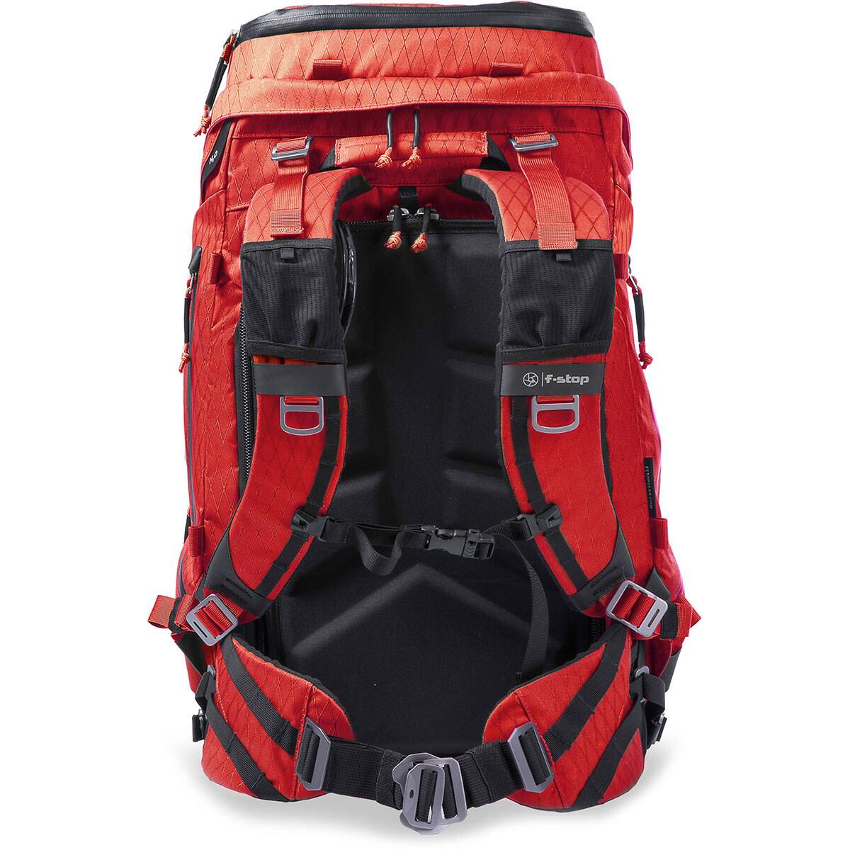 Alt View 5. F-stop - F-stop Tilopa 50L DuraDiamond Travel and Adventure Camera Backpack, Magma Red.