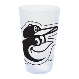 WinCraft - Baltimore Orioles 16oz. Icicle Silicone Pint Glass - Multicolor