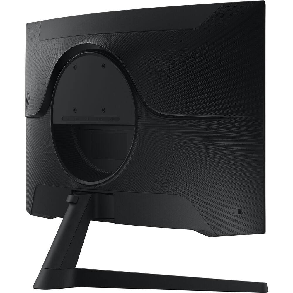 Alt View 6. Samsung - 27" Odyssey 1000R Curved QHD 165Hz 1ms AMD FreeSync Gaming Monitor + 26-Month Extended Warranty Protection Bundle - Black.