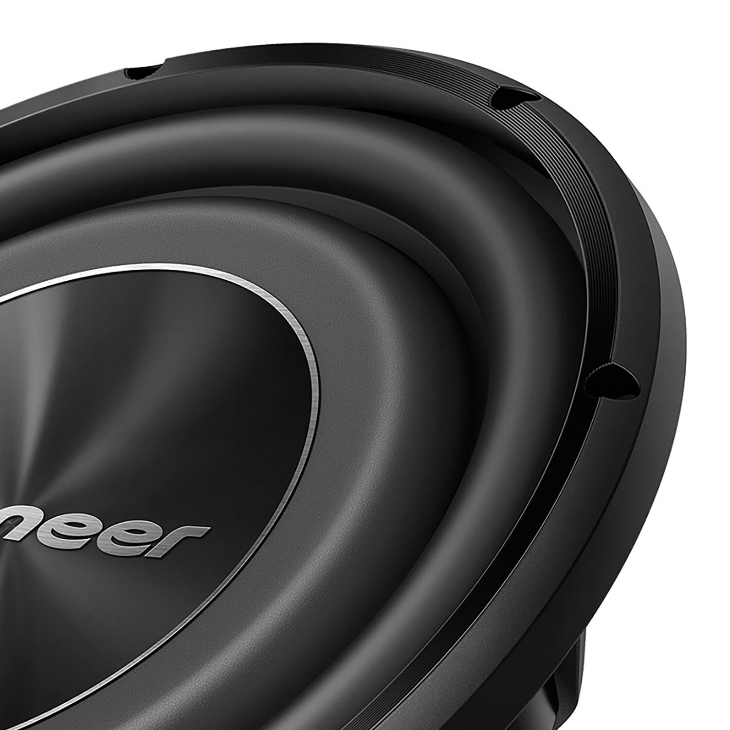 Angle. Pioneer - A-Series TS-A3000LS4 Shallow-Mount 12" 1,500W Max Subwoofer - Black.