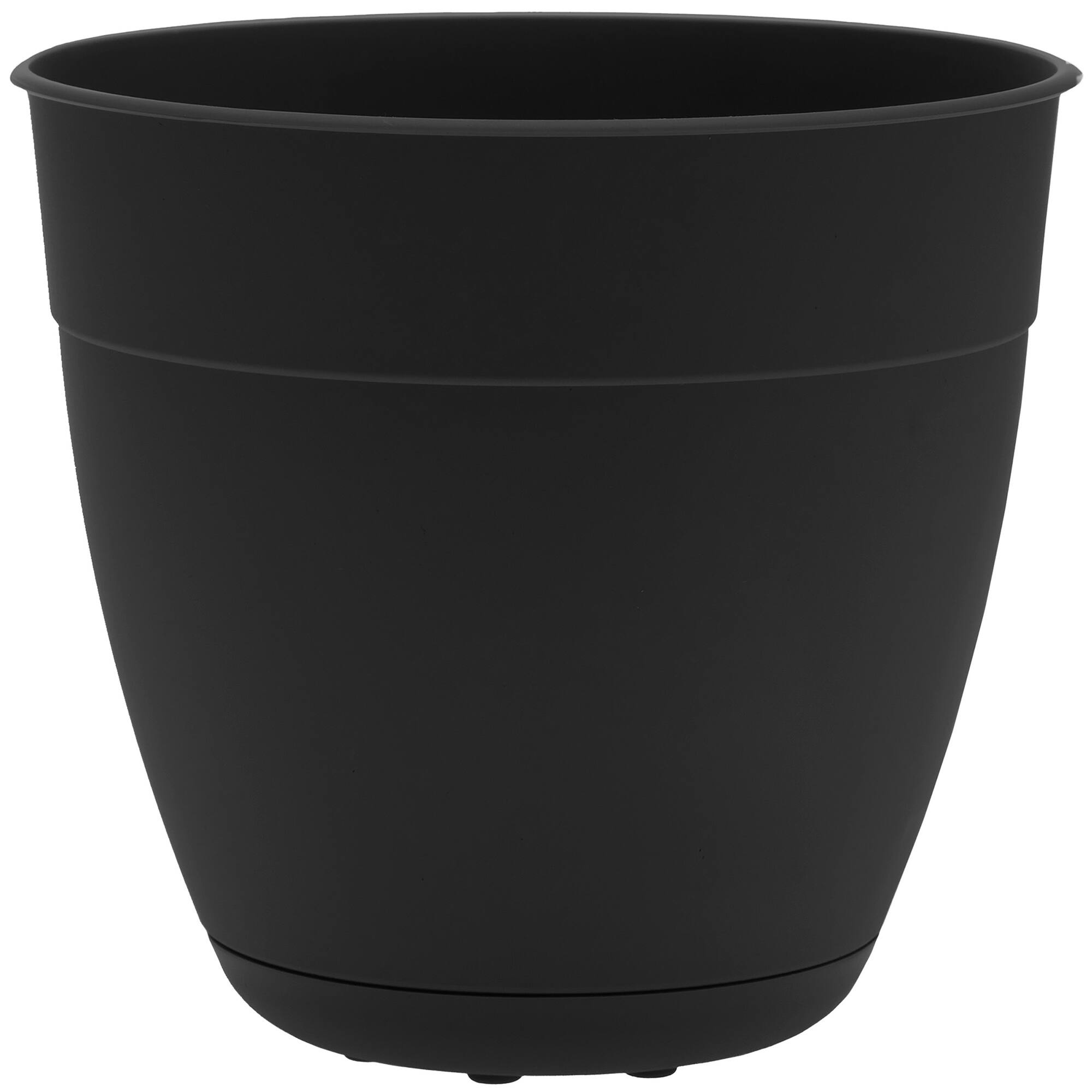 Bloem - Black 12" - Dayton Pot Planter