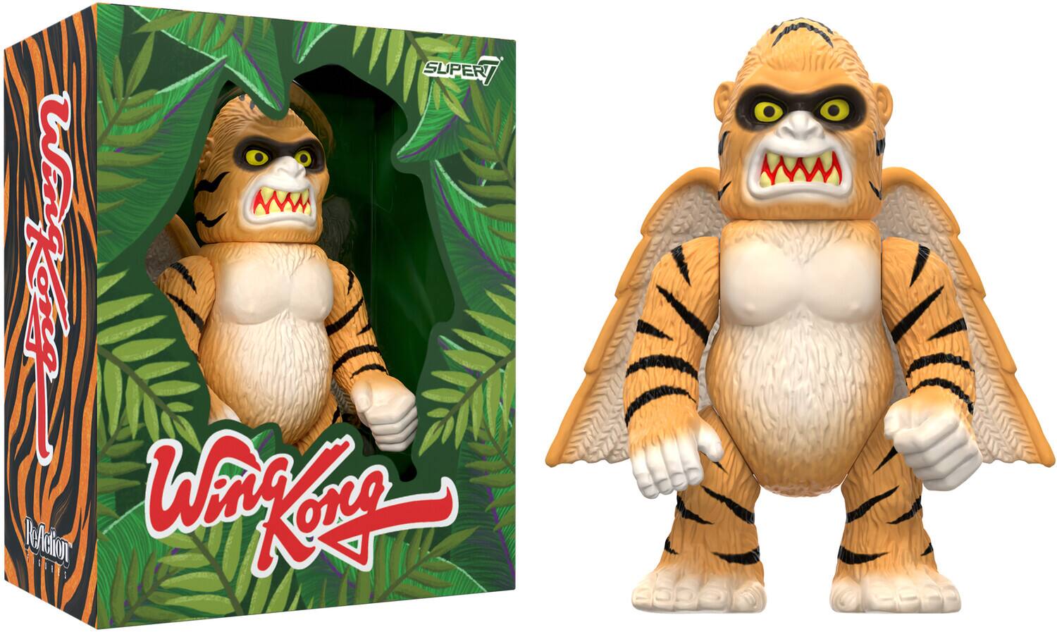 Super7 - Wing Kong - ReAction Figure Wave 1 (Tiger) - Collectibles - Multicolor