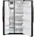 Alt View 12. GE - 22.5 Cu. Ft. Side-by-Side Refrigerator with Thru-the-Door Ice and Water.