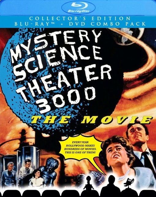 Front Standard. Mystery Science Theater 3000: The Movie [2 Discs] [DVD/Blu-ray] [Blu-ray/DVD] [1996].