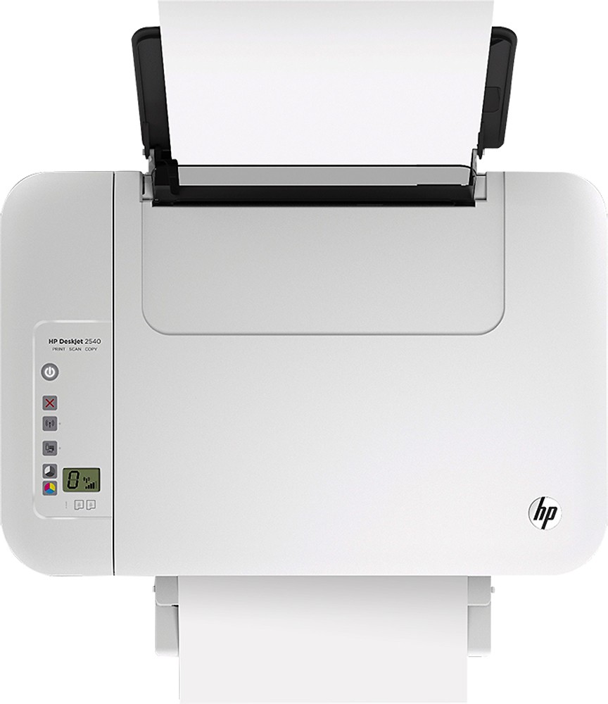  HP - Deskjet 2540 Wireless All-In-One Printer - Gray