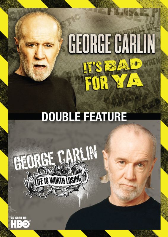  George Carlin: It's Bad For Ya/Life Is Worth Losing [DVD]