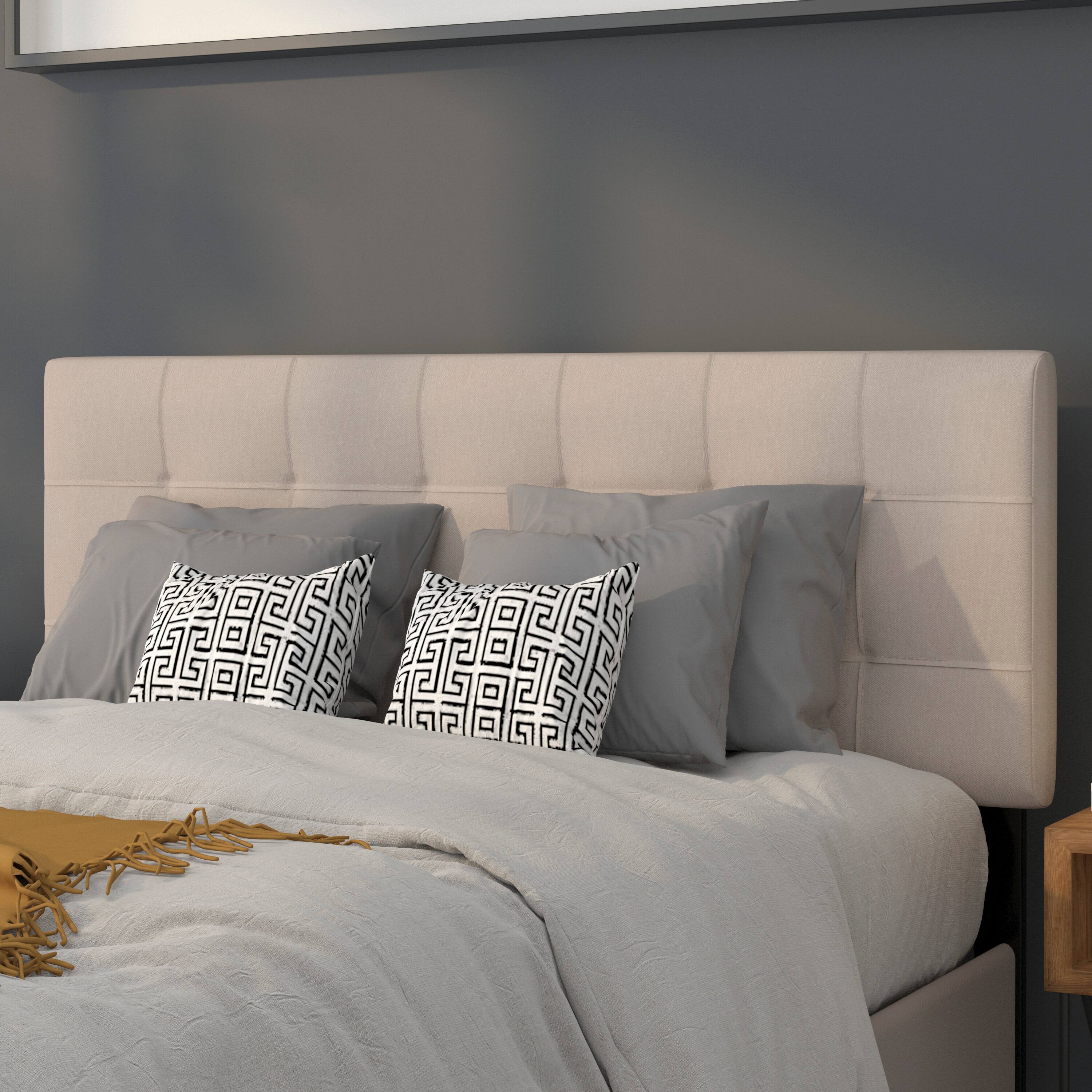 Emma + Oliver - Quilted Tufted Upholstered Headboard - Beige price history on PriceWatchPro
