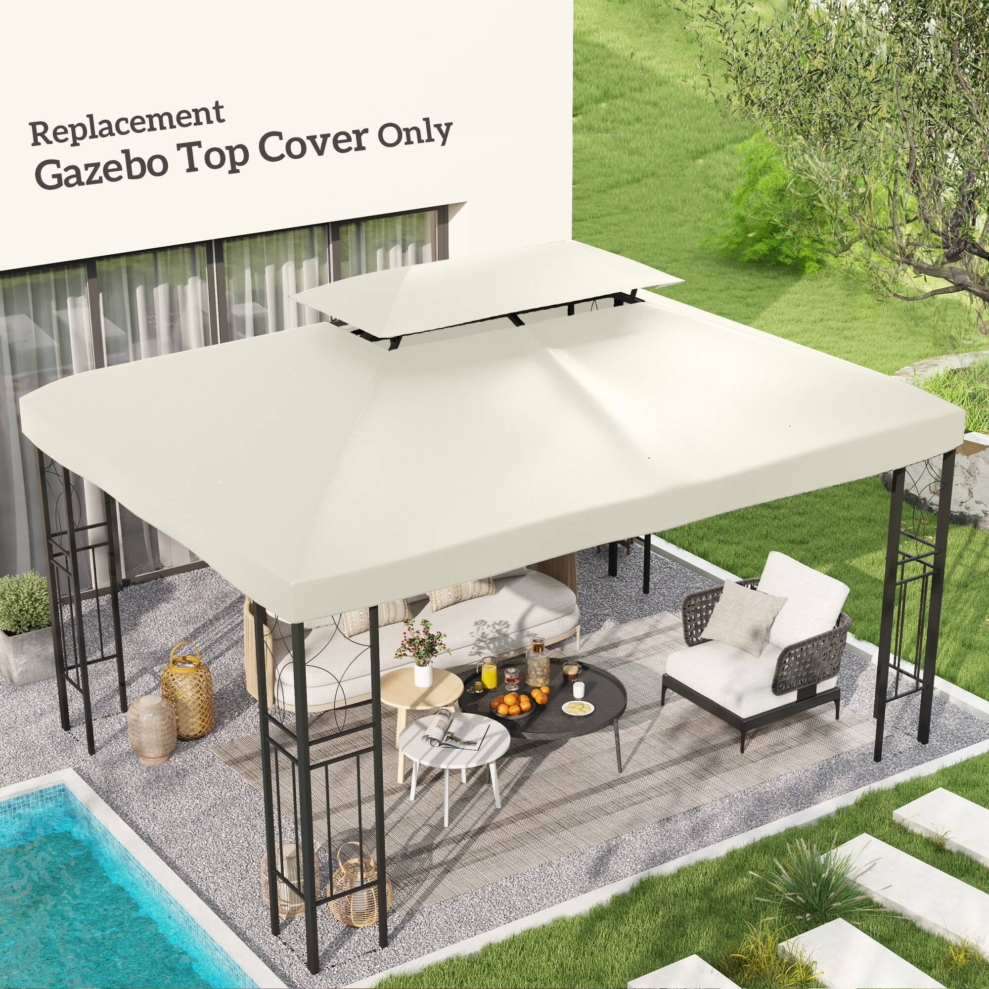 Replacement Gazebo Top Cover Only