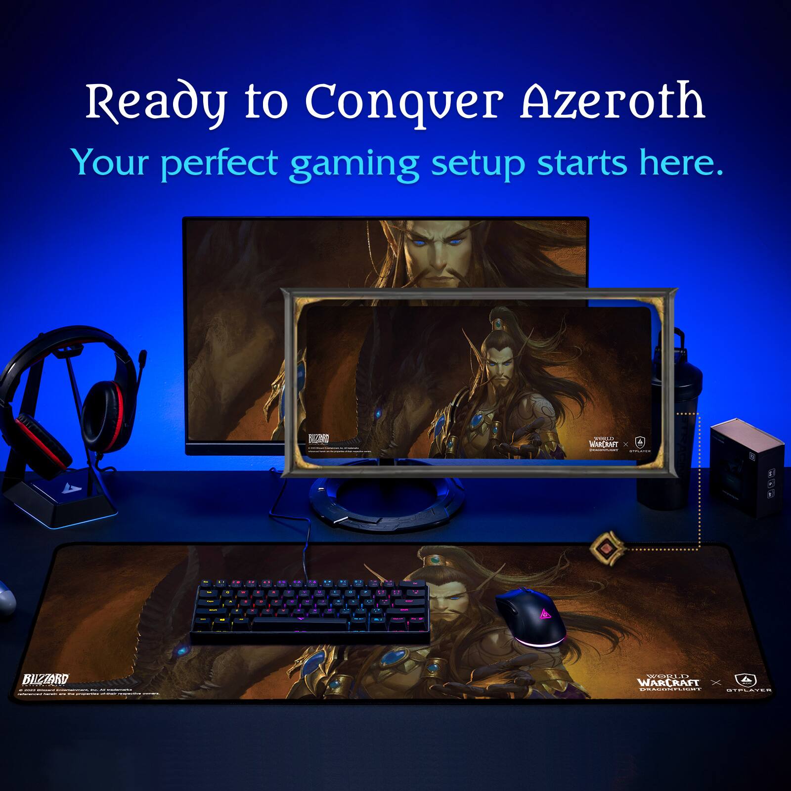 Ready to Conquer Azeroth  
Your perfect gaming setup starts here.