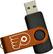 Front Standard. Tribeca - Philadelphia Flyers 4GB USB 2.0 Flash Drive.