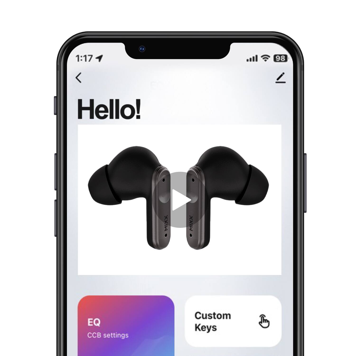 1:17 98 Hello! MIXX EQ CCB settings Custom Keys