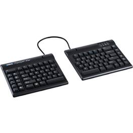 KINESIS - KB800PB-BT Wireless Split Keyboard with Bluetooth Multichannel Technology - Black