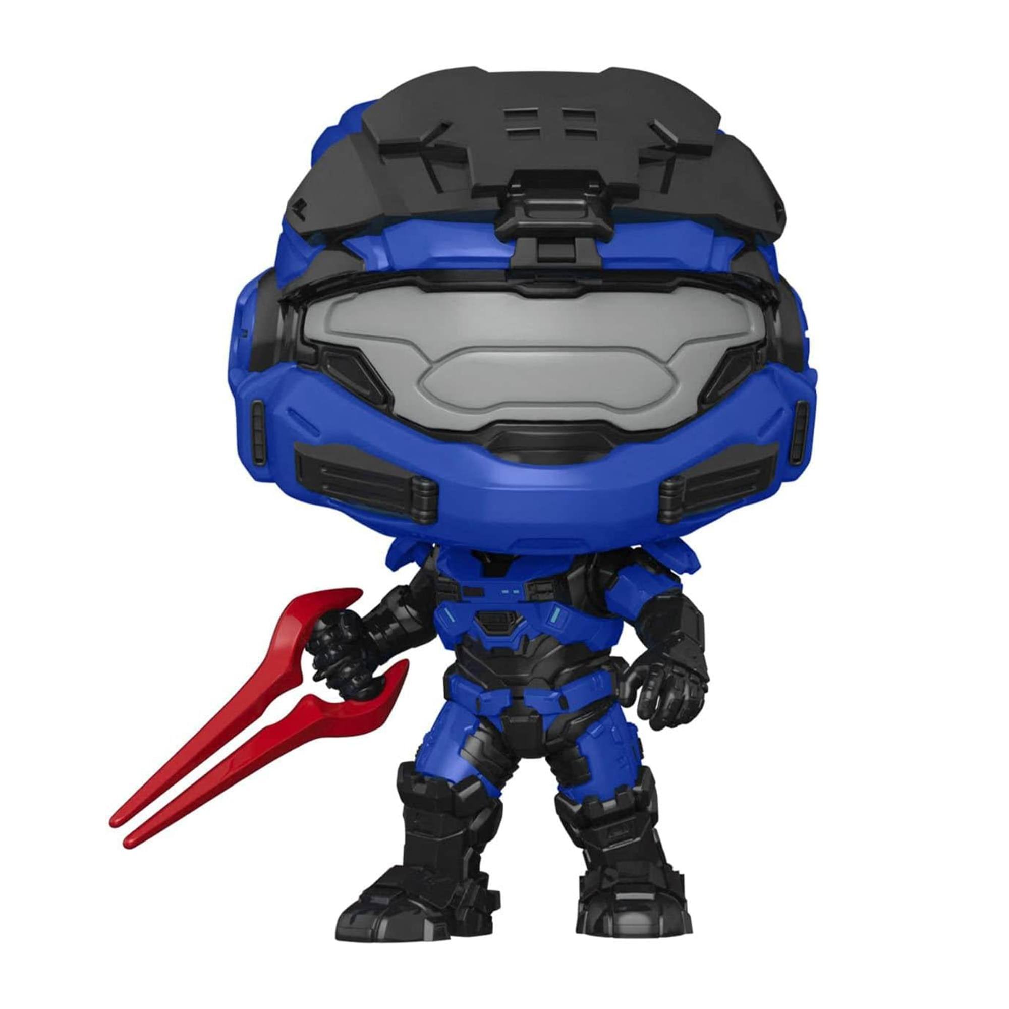 Alt View 10. Funko - Halo Infinite Funko POP Vinyl Figure | Spartan Mark V w/ Red Energy Sword CHASE - Blue.