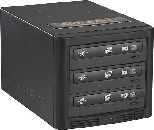 Angle Standard. Aleratec - Tower Publisher 20x External USB 2.0 DVD±RW/CD-RW Drive.