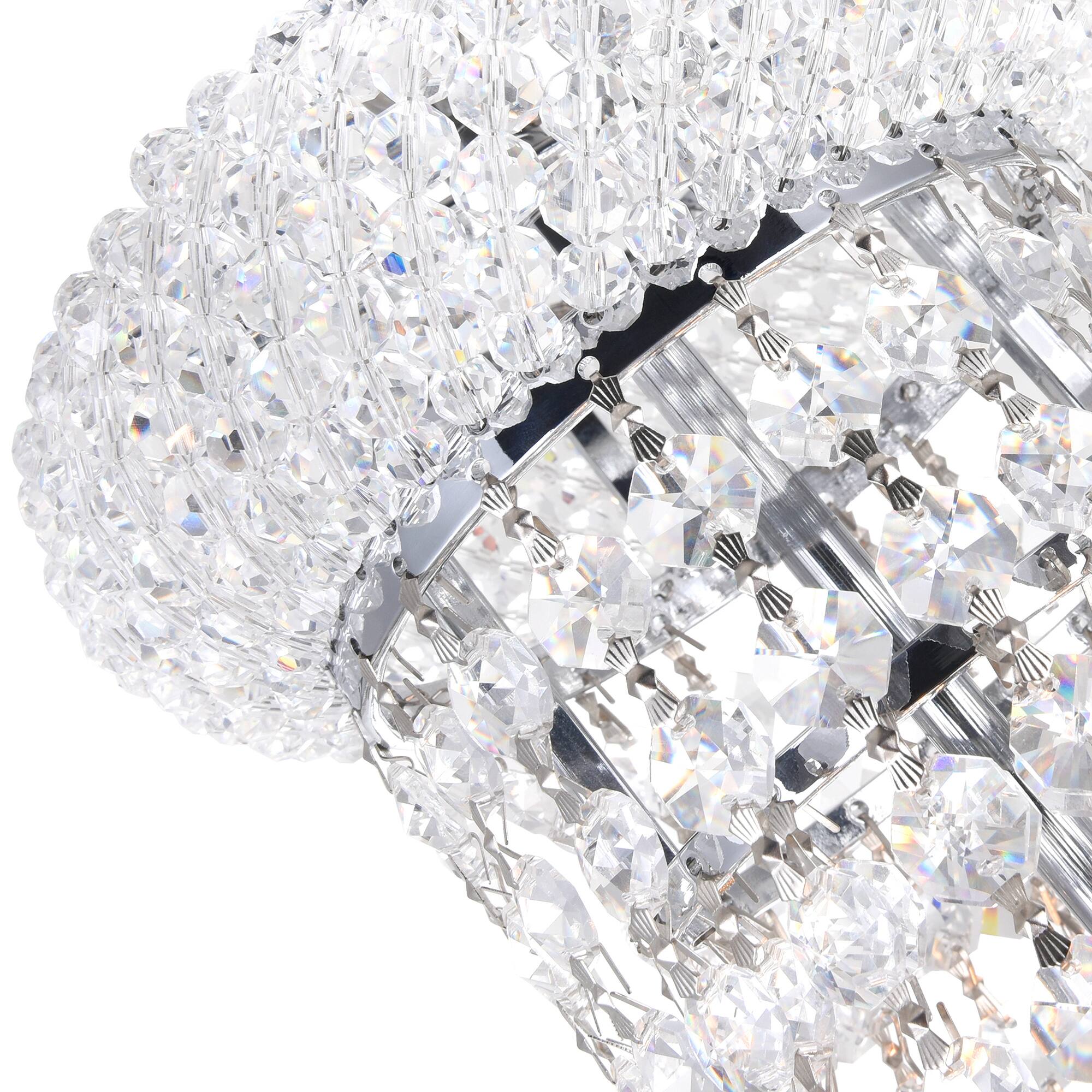 Left. CWI Lighting - Empire 8 Light Floor Lamp With Chrome Finish - Chrome.