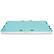 Angle Zoom. Intex - Intex: Floating Water Lounge - Teal & White Water & Pool Float, 122” x72”x7”.