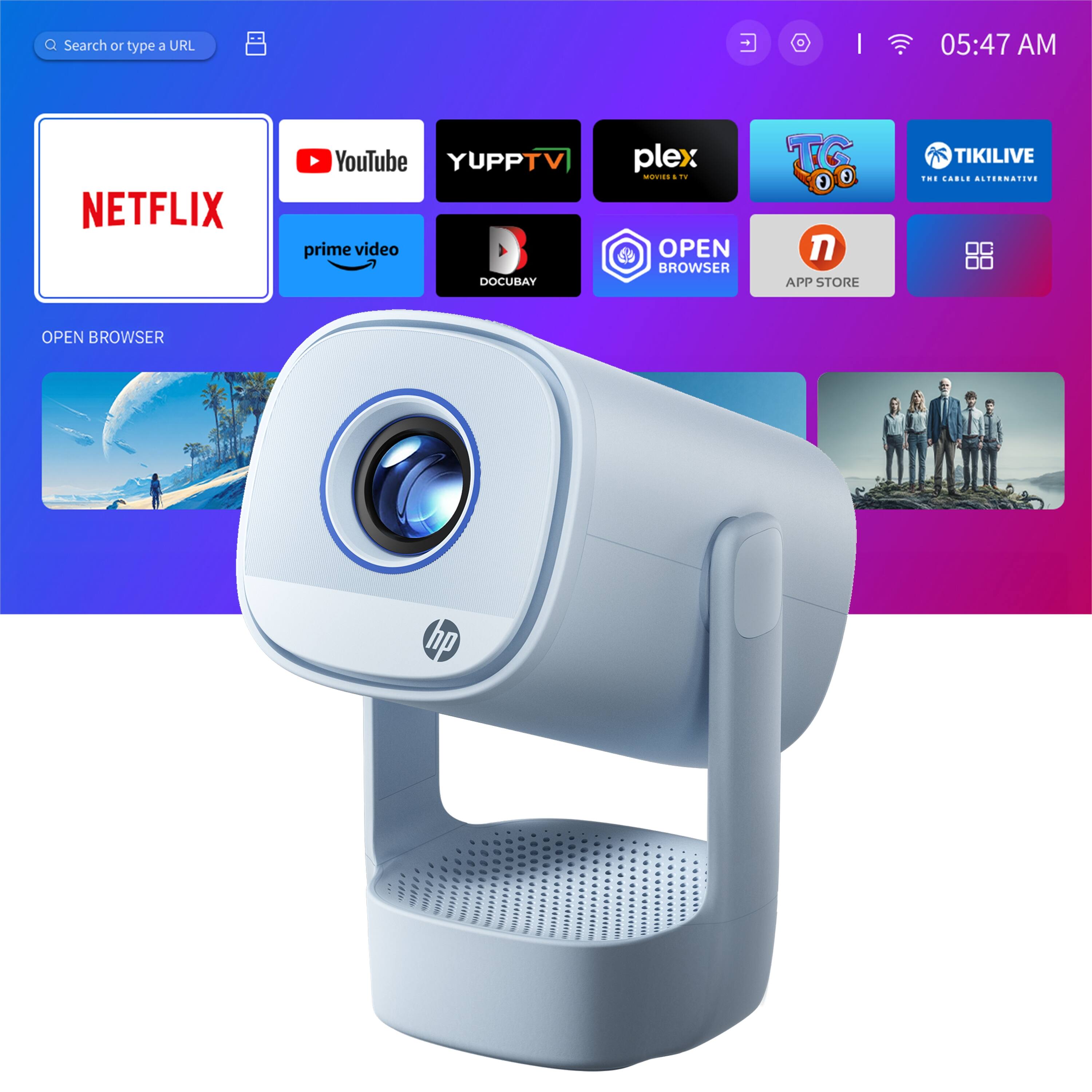 Search or type a URL

05:47 AM

NETFLIX
YouTube
YUPPTV
plex
TC
TIKILIVE THE CABLE ALTERNATIVE
prime video
DOCUBAY
OPEN BROWSER
APP STORE

OPEN BROWSER

hp