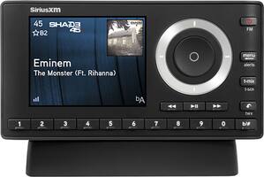 SiriusXM - Onyx Plus Satellite Radio Receiver with Home Kit - Black - Front_Standard