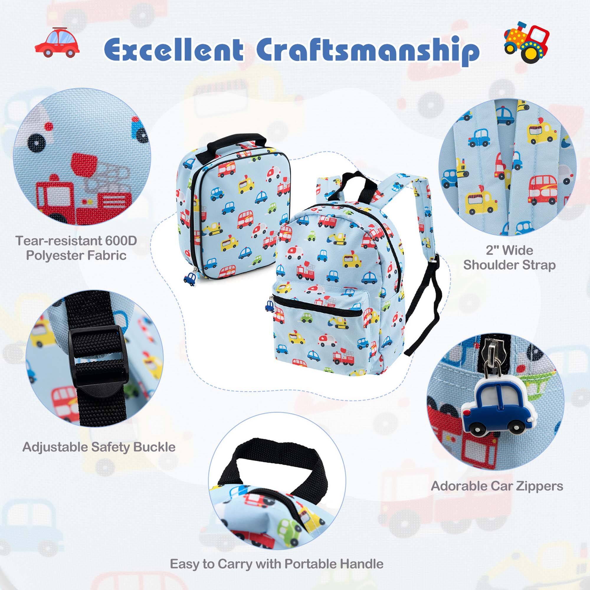 Excellent Craftsmanship Tear-resistant 600D Polyester Fabric 2" Wide Shoulder Strap Adjustable Safety Buckle Adorable Car Zippers Easy to Carry with Portable Handle