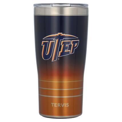 Front. Tervis - UTEP Miners 20oz. Ombre Stainless Steel Tumbler - Multicolor.