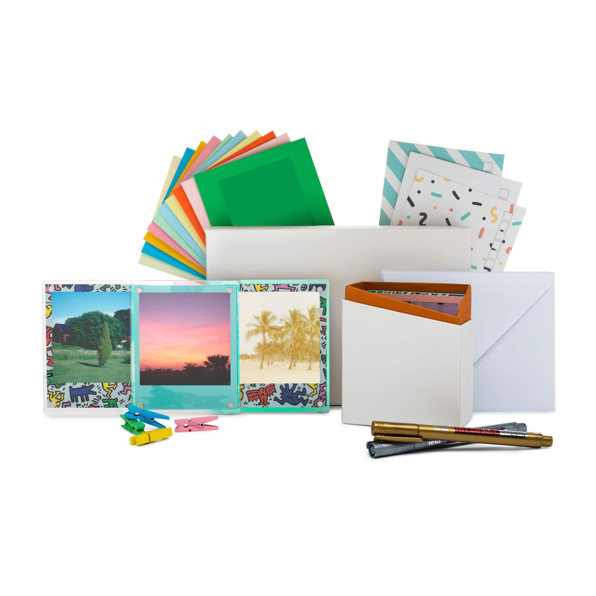 Focus Electronics - Focus Camera Polaroid Film Kit for Polaroid i-Type, 600 and SX-70 Cameras