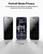 Portrait Mode Privacy
A 2-way filter blocks side views at 30-degree angles to protect your screen from prying eyes.
Enter Passcode
Your passcode is required to enable Face ID
Emergency Cancel
30° (Dark)
HD Clear
30° (Dark)