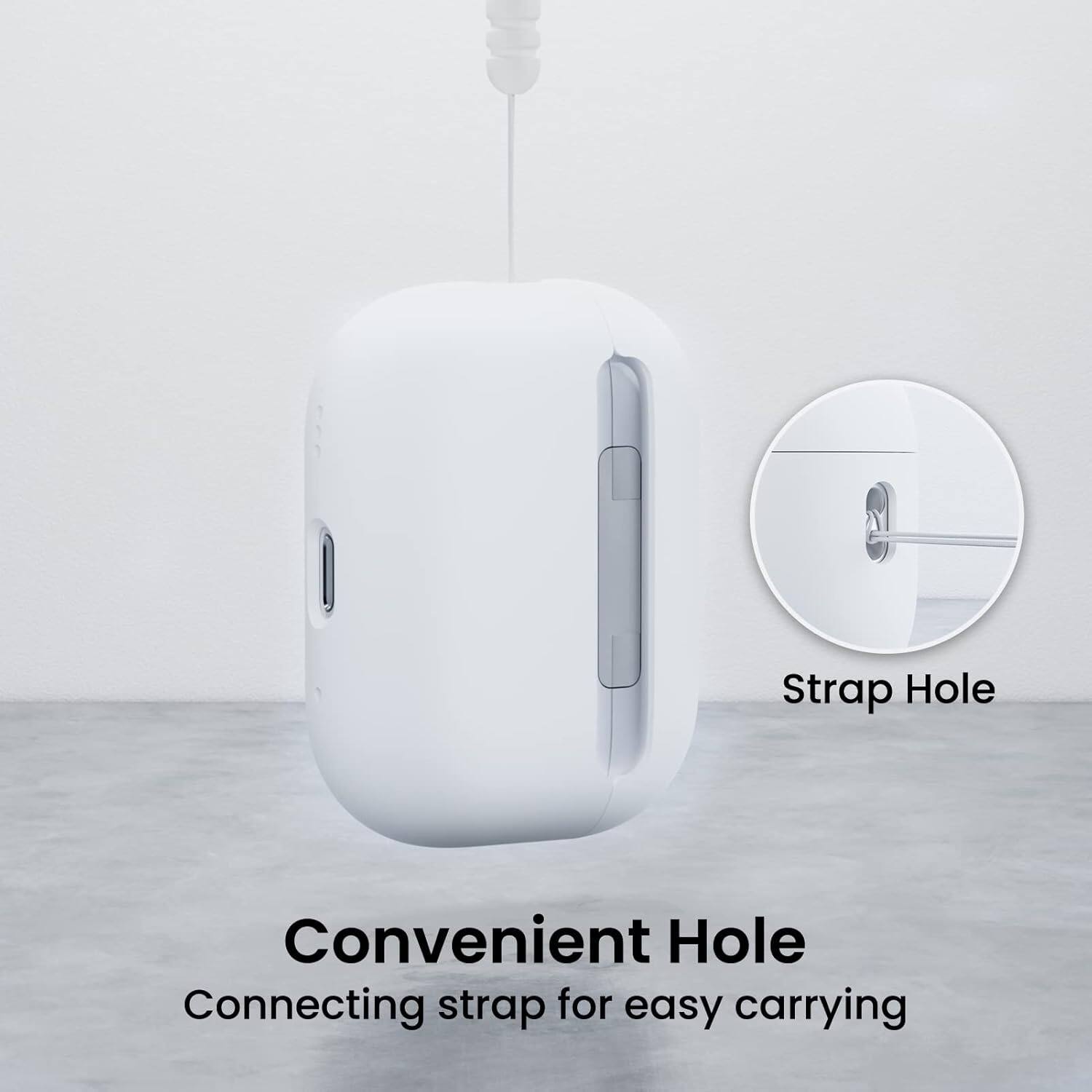Convenient Hole, Strap Hole, Connecting strap for easy carrying