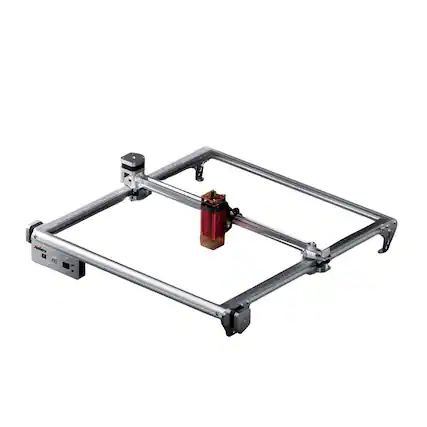 Front. Aufero - Aufero 2W Laser Engraver for Wood/Leather, 15.7"x15.7" Area, Beginner-Friendly – 2100mW.