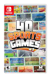 40 Sports Games in 1 - Nintendo Switch - Front_Zoom