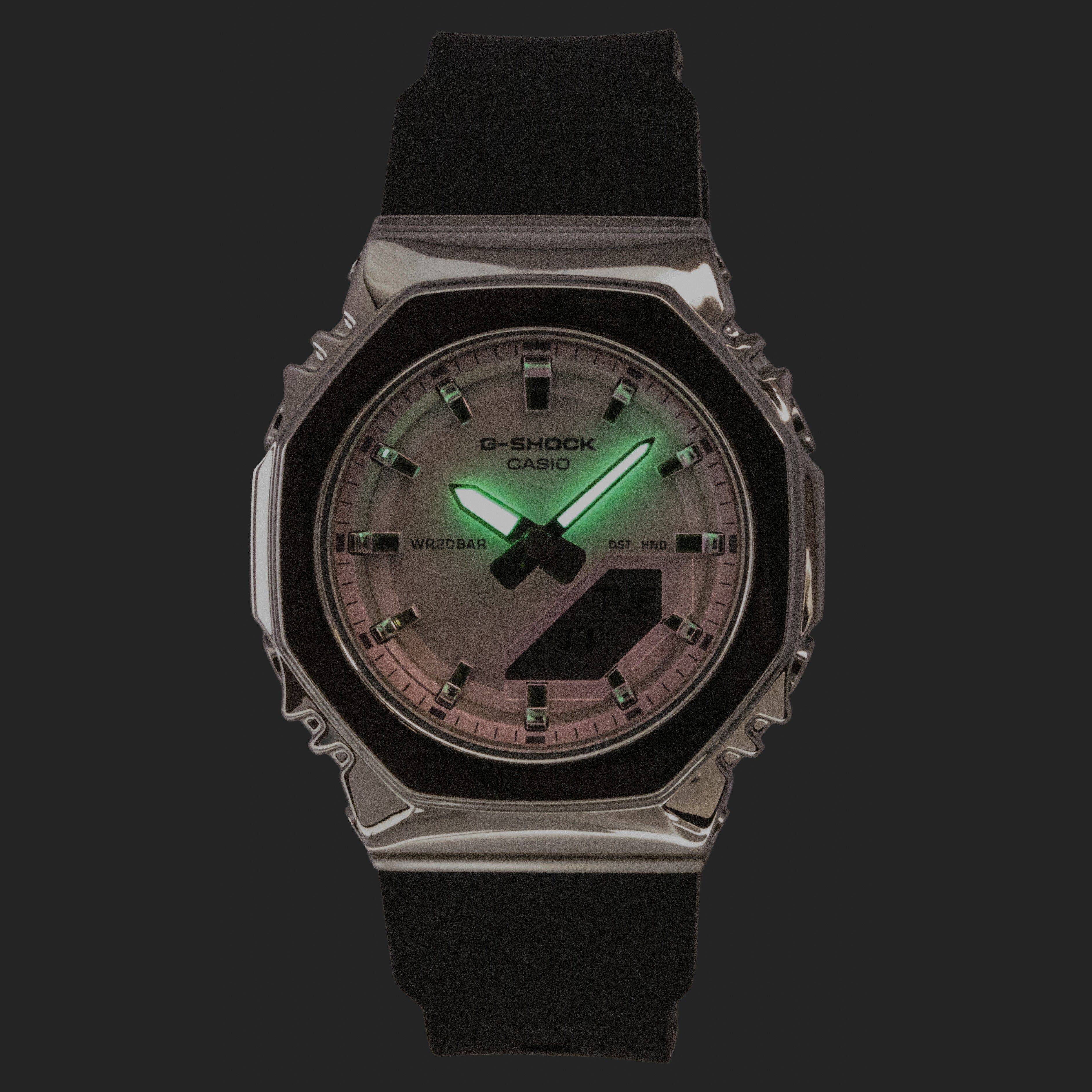 G-SHOCK CASIO  
WR20BAR  
DST HND
