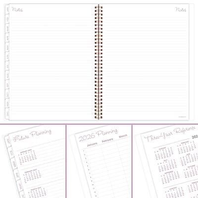 Sure, here is the corrected and grouped text from the image:

---

**Future Planning**

- JAN
- FEB
- MAR
- APR
- MAY
- JUN
- JUL
- AUG
- SEP
- OCT
- NOV
- DEC

**2026 Planning**

- January
- February
- March
- April
- May
- June
- July
- August
- September
- October
- November
- December

**Three-Year Reference**

- 2024
- 2025
- 2026

---

This text is organized into three sections: "Future Planning," "2026 Planning," and "Three-Year Reference."