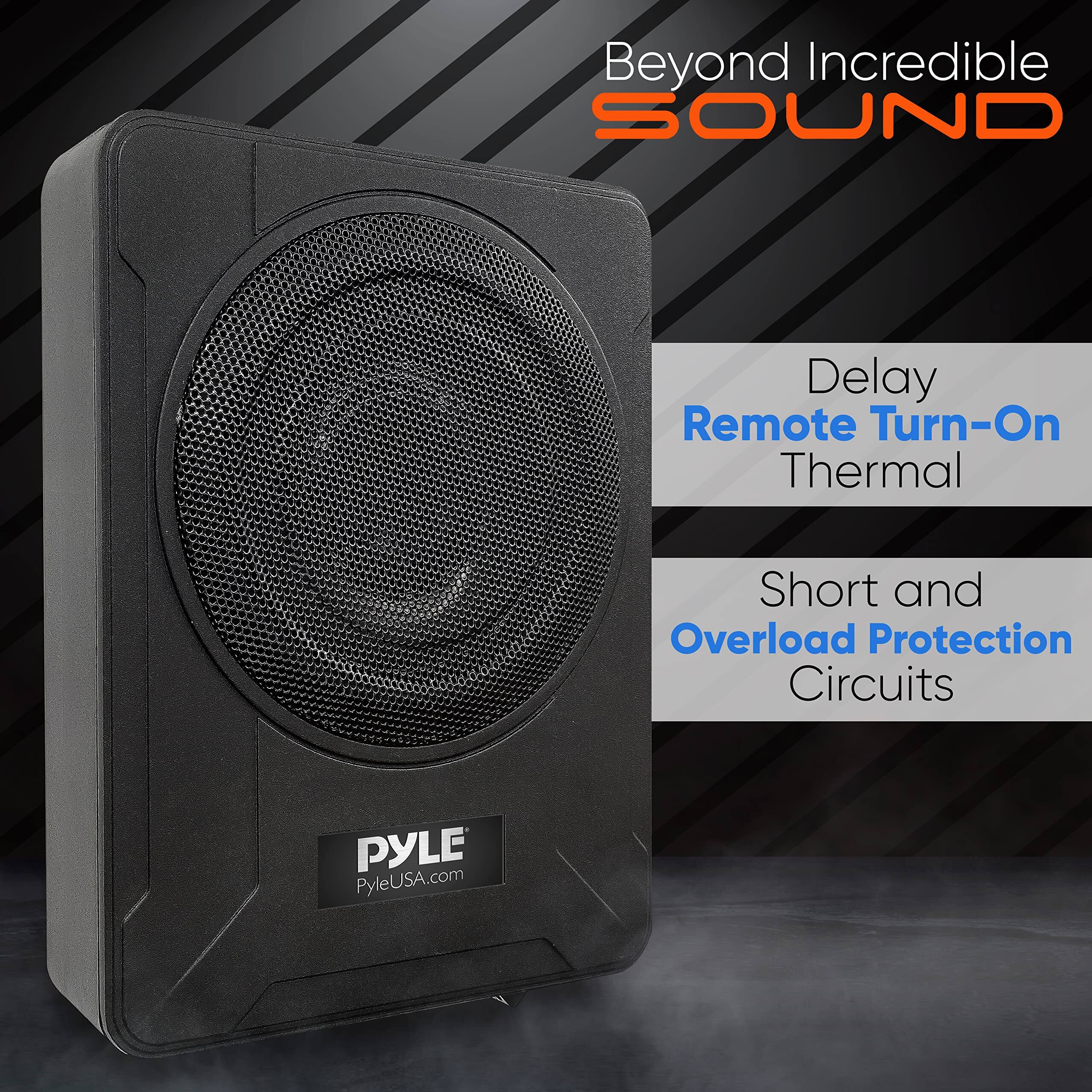 Beyond Incredible SOUND  
Delay Remote Turn-On Thermal  
Short and Overload Protection Circuits  
PYLE  
PyleUSA.com