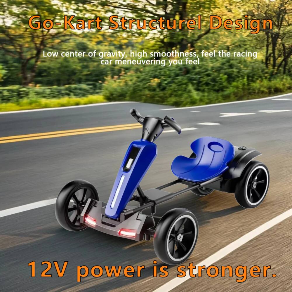Go-Kart Structurel Design

Low center of gravity, high smoothness, feel the racing car maneuvering you feel

12V power is stronger.