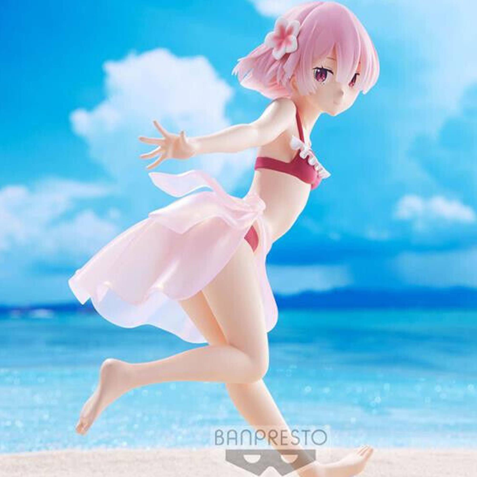 Alt View 4. Banpresto - Re:Zero Starting Life In Another World PVC Figure | Celestial Vivi-Ram - Multi-Color.