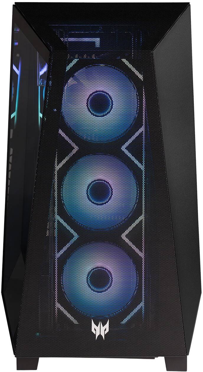 Alt View 8. Acer - Predator Orion Gaming Desktop - Intel Core Ultra 7 265KF 2024 - GeForce RTX 5070 - 32GB DDR5 Memory – 1TB Storage - Black.