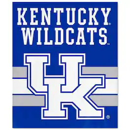 WinCraft - Kentucky Wildcats Ultra Plush 50" x 60" Throw Blanket - Multicolor