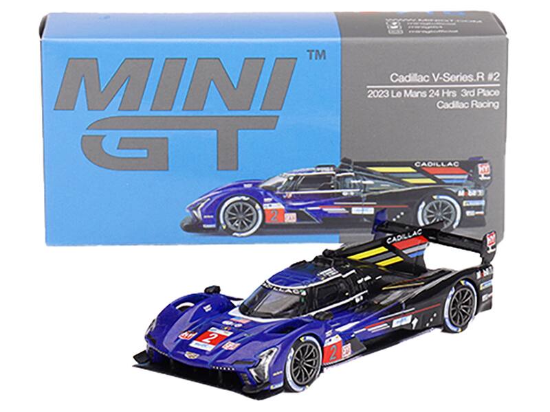 MINI GT  
Cadillac V-Series R #2  
2023 Le Mans 24 Hrs 3rd Place  
Cadillac Racing