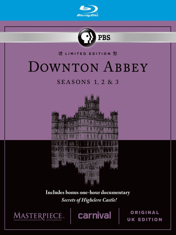  Masterpiece: Downton Abbey - Seasons 1-3 [9 Discs] [Blu-ray]
