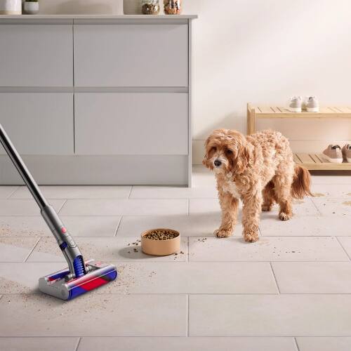 Alt View 2. Dyson - Omni-Glide Cordless Vacuum - Closeout Edition with 5 accessories - Gold/Iron.
