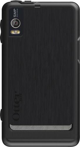 Front Standard. OtterBox - Commuter Series Case for Motorola DROID 2 Mobile Phones - Black.