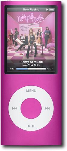 Front Standard. iPod® - Refurbished nano 16GB* MP3 Player - Pink.