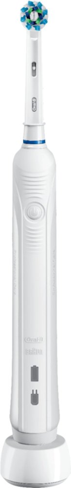 Oral-B - Pro Care 1000 Toothbrush - White/Blue - Angle Zoom