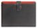Front Zoom. Digital Treasures - PocketPro Padfolio Case for 13" Apple® MacBook® Pro and MacBook Air® - Black/Red.