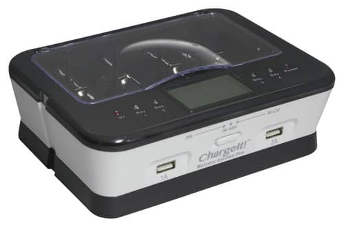 Front Standard. Digital Treasures - ChargeIt! Battery Station Pro Battery Charger.