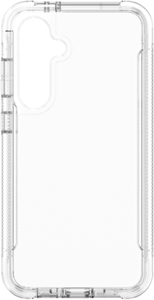 Front. Body Glove - Body Glove Rugged Clear Case and Holster - Samsung Galaxy S24 FE - Clear.