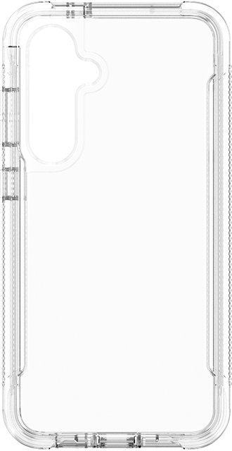 Front. Body Glove - Body Glove Rugged Clear Case and Holster - Samsung Galaxy S24 FE - Clear.