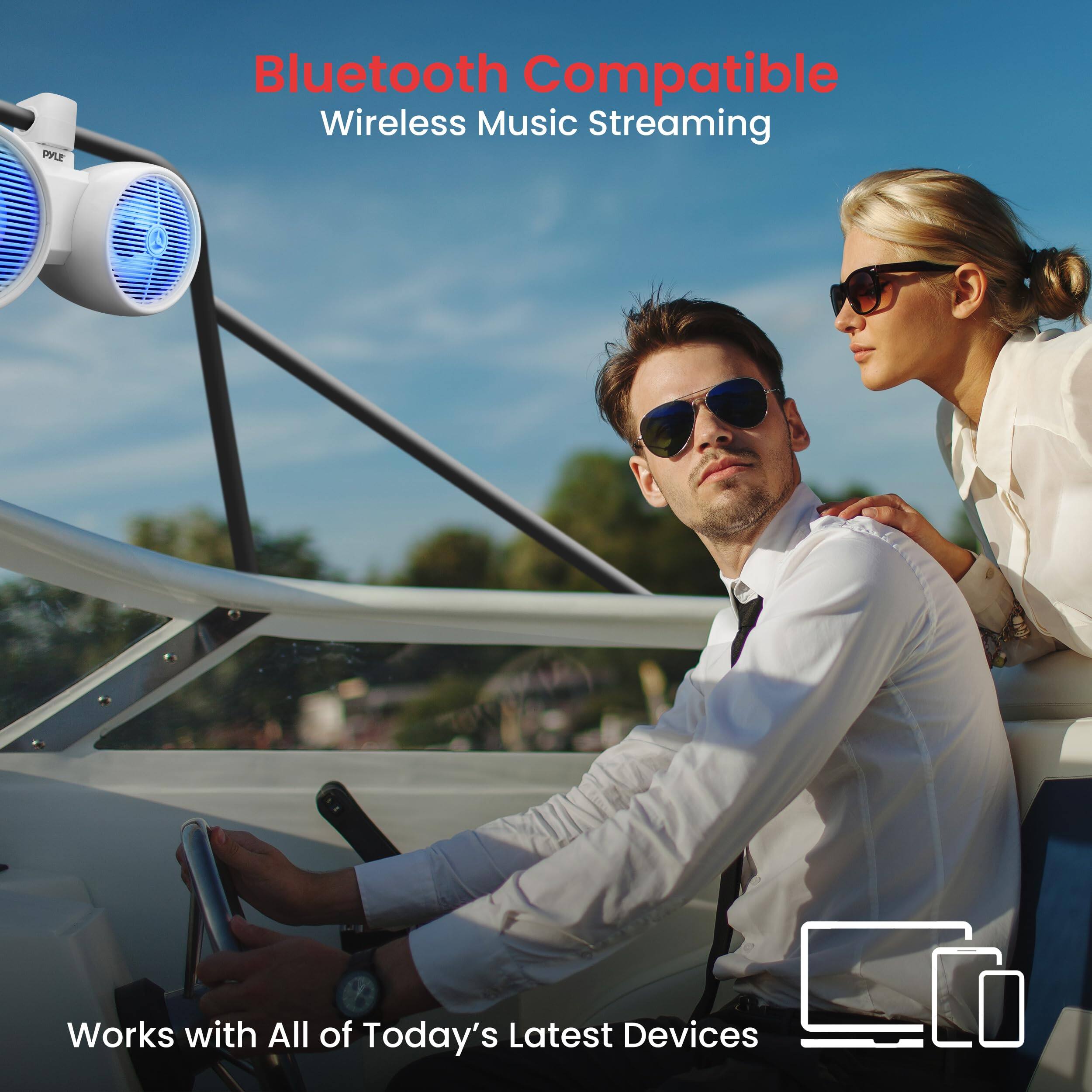 Bluetooth Compatible, Wireless Music Streaming, Works with All of Today's Latest Devices