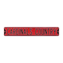 Authentic Street Signs - Arizona Cardinals Country 6" x 36" Steel Street Sign - Cardinal